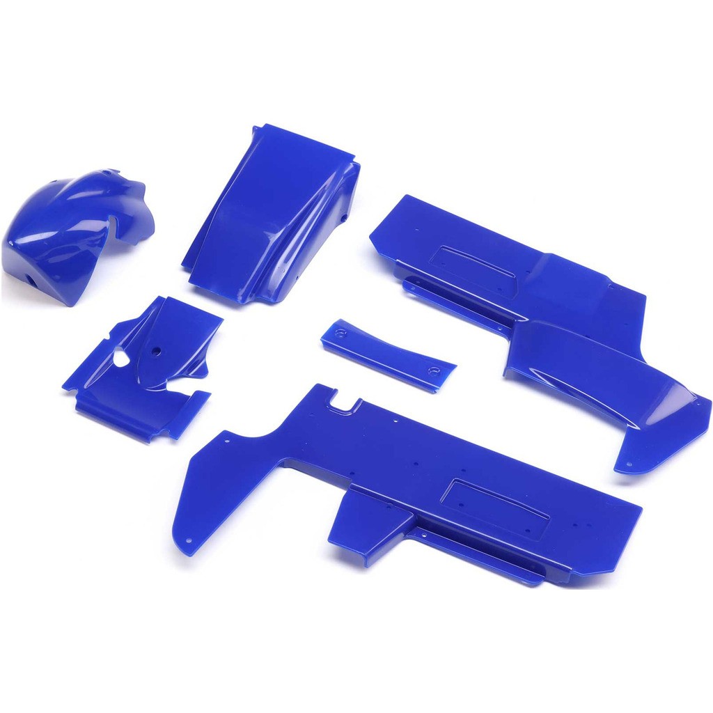 Losi -2852 Body Panel Set Blue: 22S Sprint