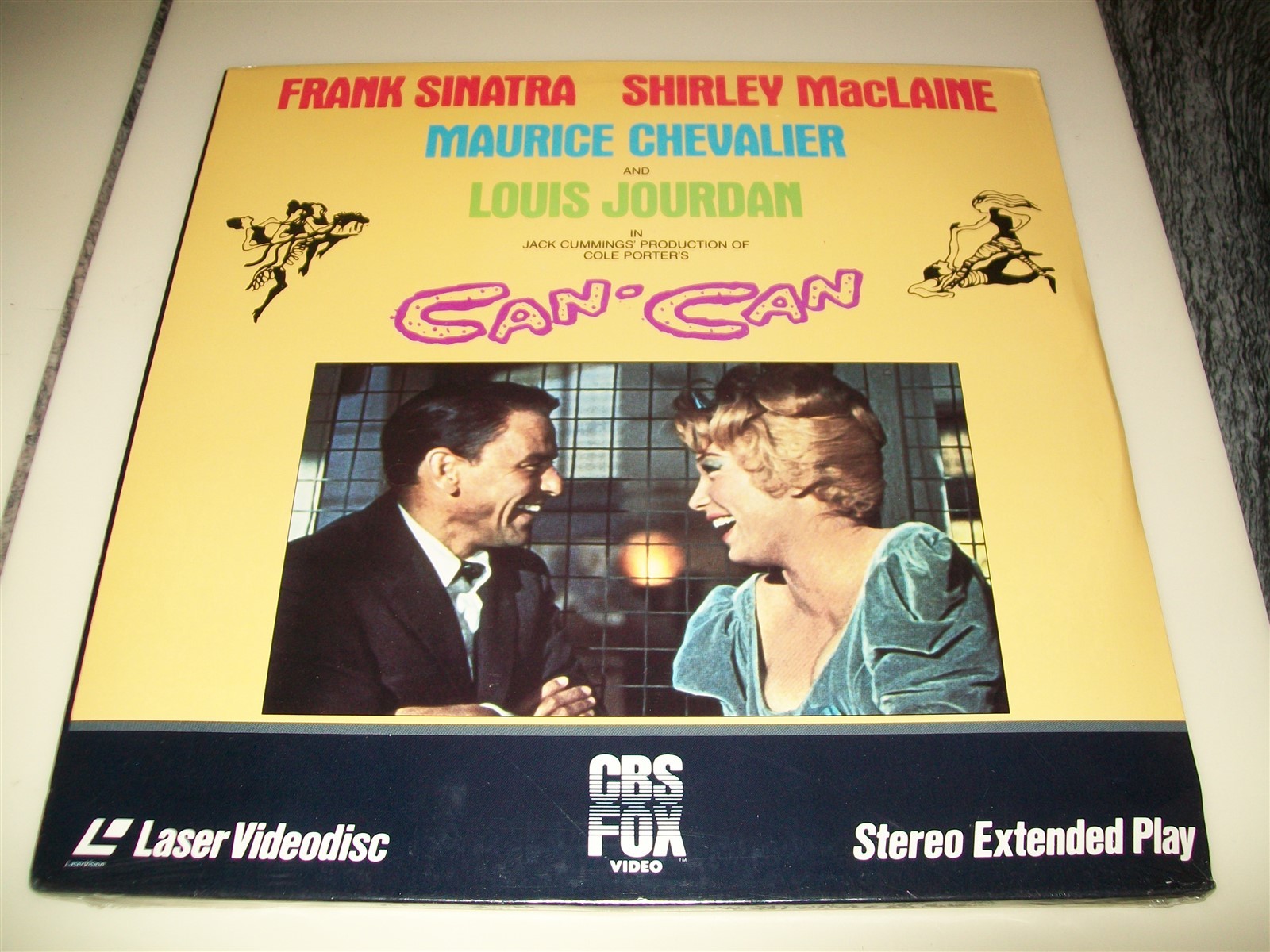 CAN-CAN 2-Laserdisc SET BRAND NEW SEALED RARE GREAT FILM FRANK SINATRA STARS