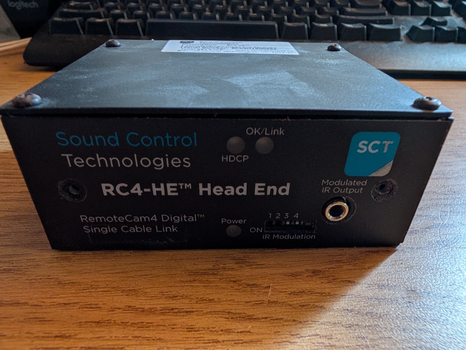 Sound Control Technologies RC4-HE Head End RemoteCam4 Digital