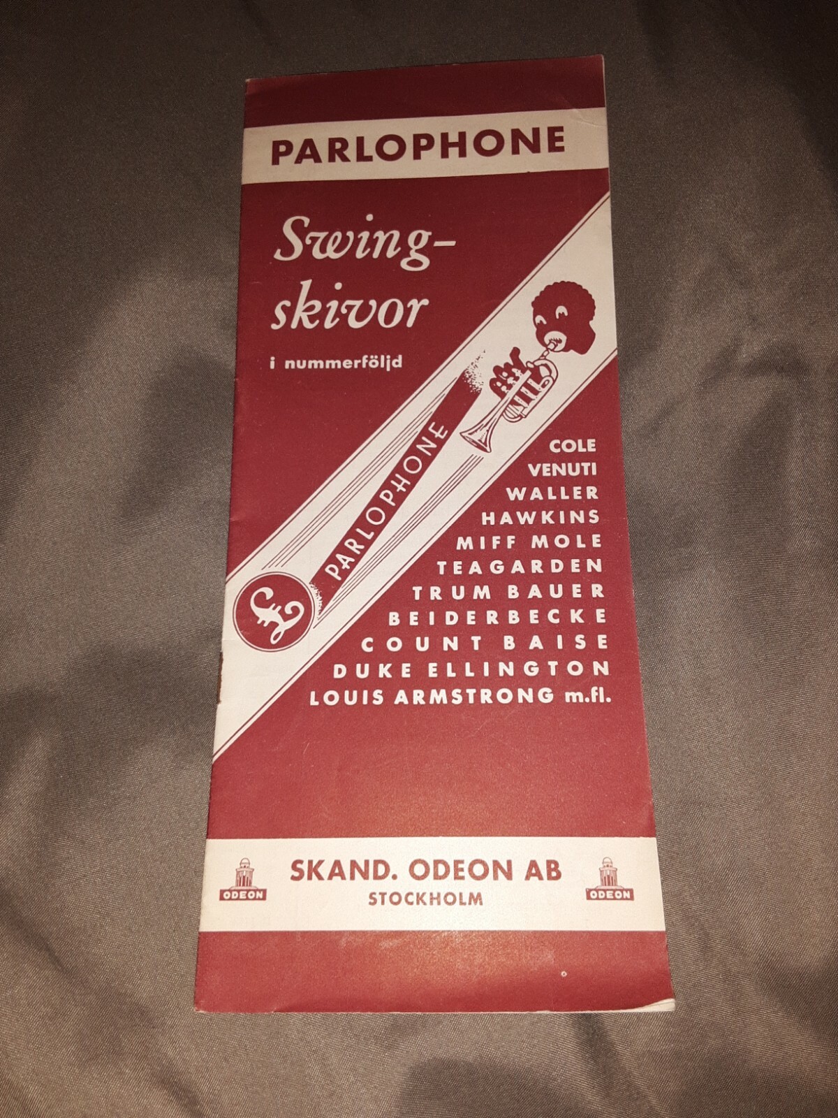 Parlophone Swing Record Catalog 1950