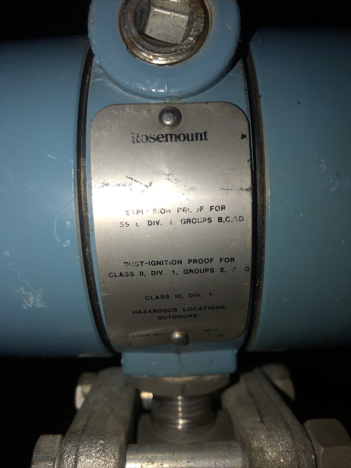 Rosemount 1151 Pressure Transducer. Our #4