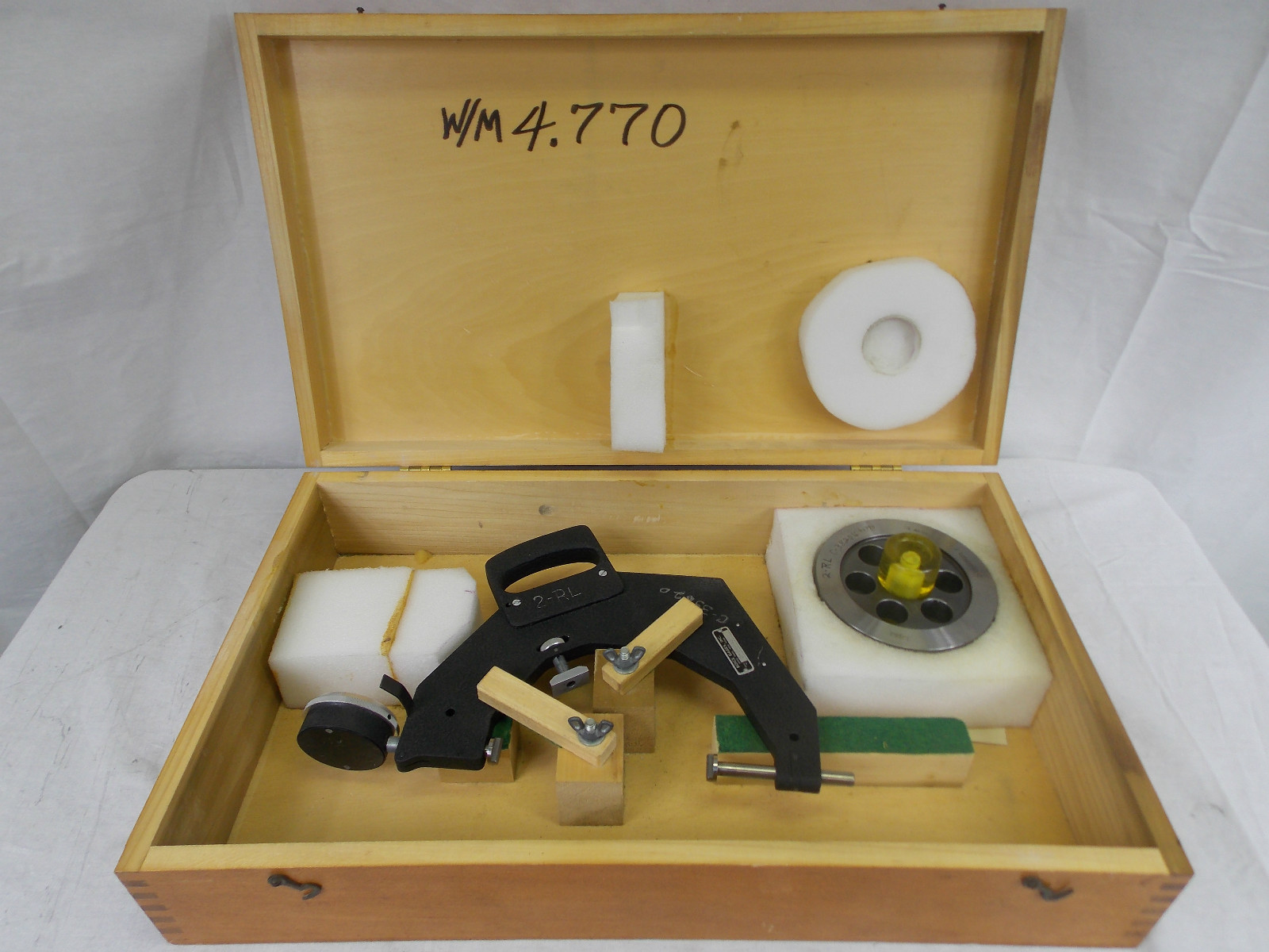 BOICE GAGES INC .0001" BOICE GAGE DIAL CALIBRATOR D-84545 W / M 4.770