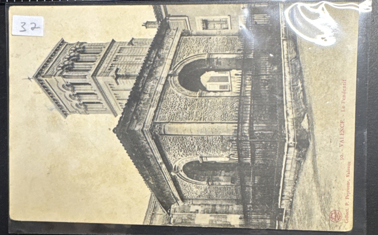 30.- Valence.- Le Pendentif , Antique Postcard
