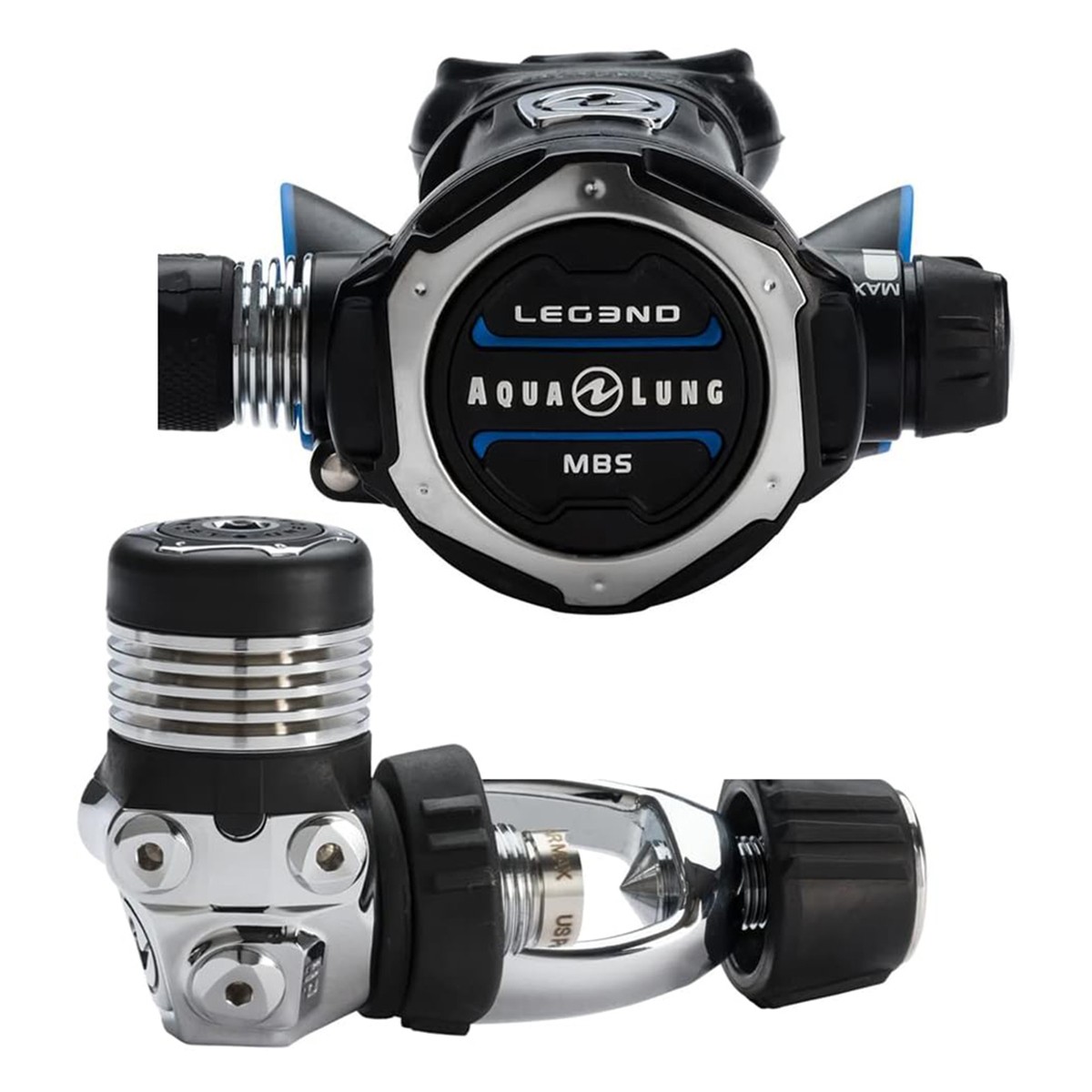 Aqualung Leg3nd MBS Regulator with Legend Octopus