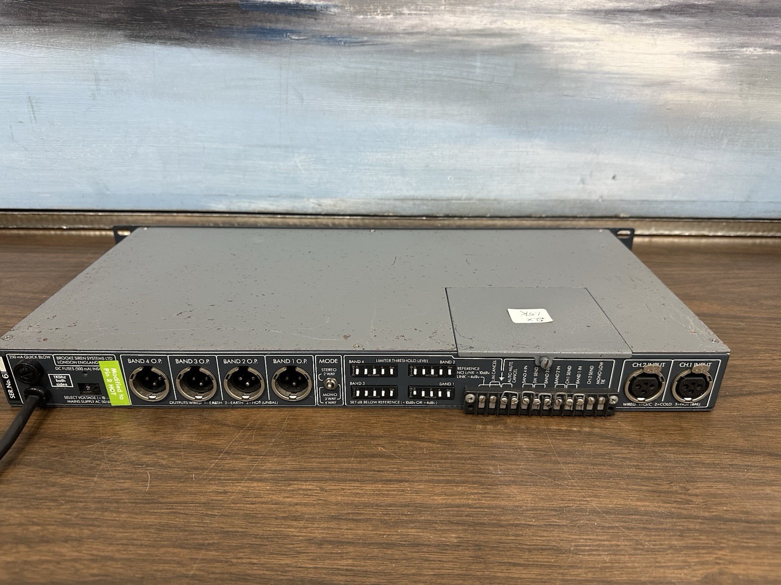 BSS FDS-360 Frequency Dividing System Crossovers - With Two Cards