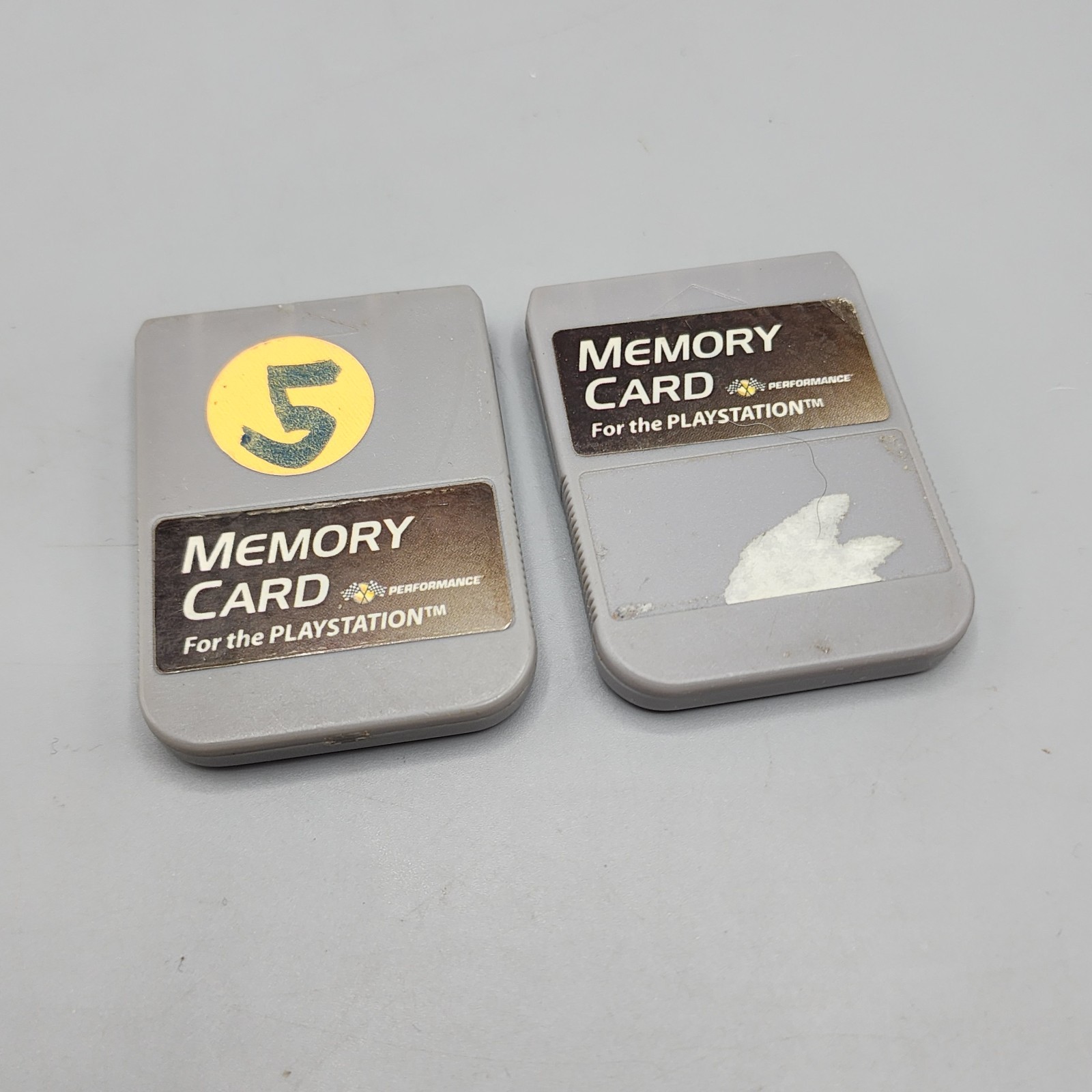 Sony Playstation PS1 Memory Card Lot of 2 - #9