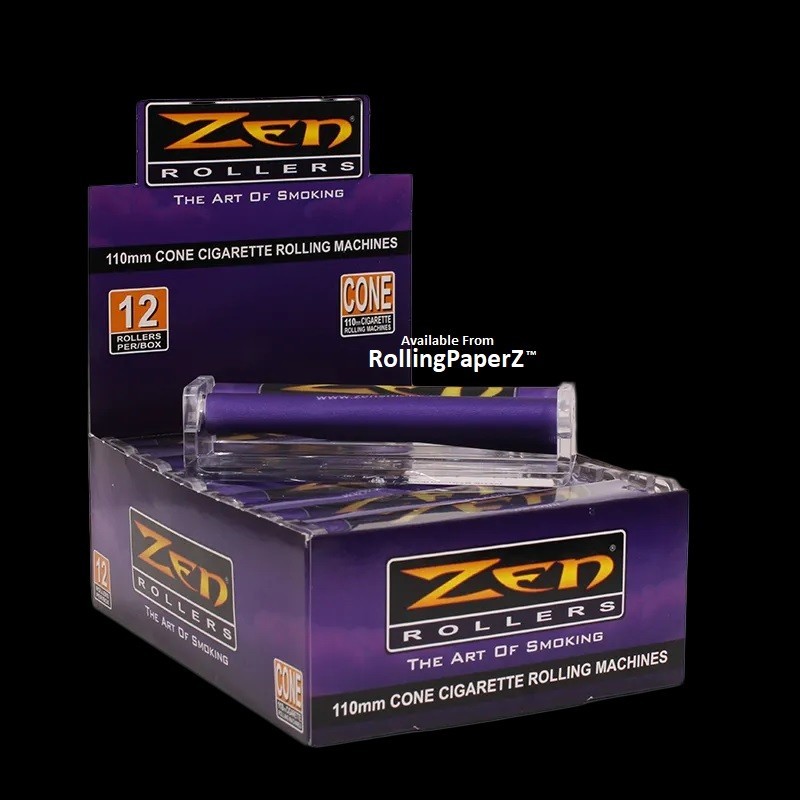 SEALED BOX 12 - ZEN CONE ROLLERS/ Rolling Machines 110mm - Fits King Size Papers