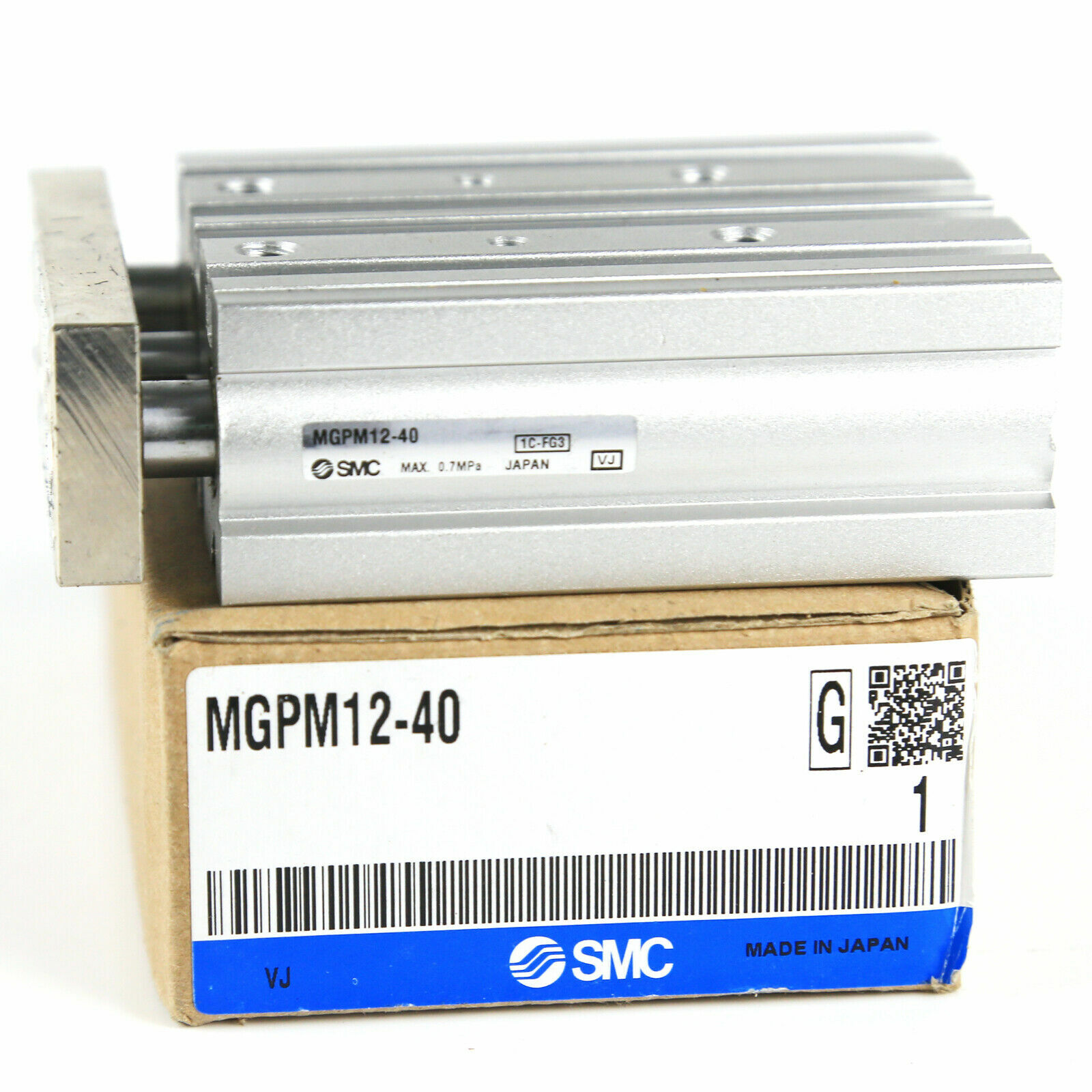 NEW MGPM12-40 Thin belt guide rod Three-axis three-bar sliding cylinder