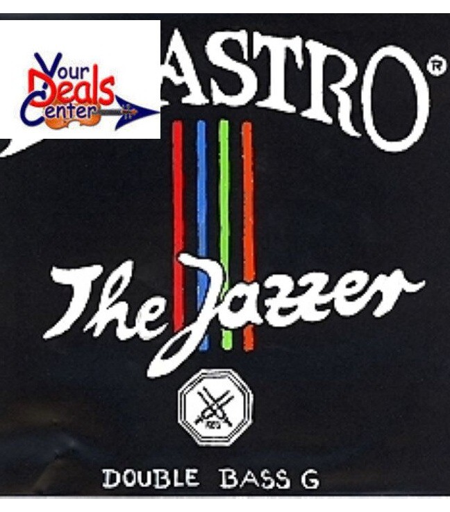 Pirastro Jazzer Bass Low B5 String  Rope/Chrome 3/4 Medium Gauge