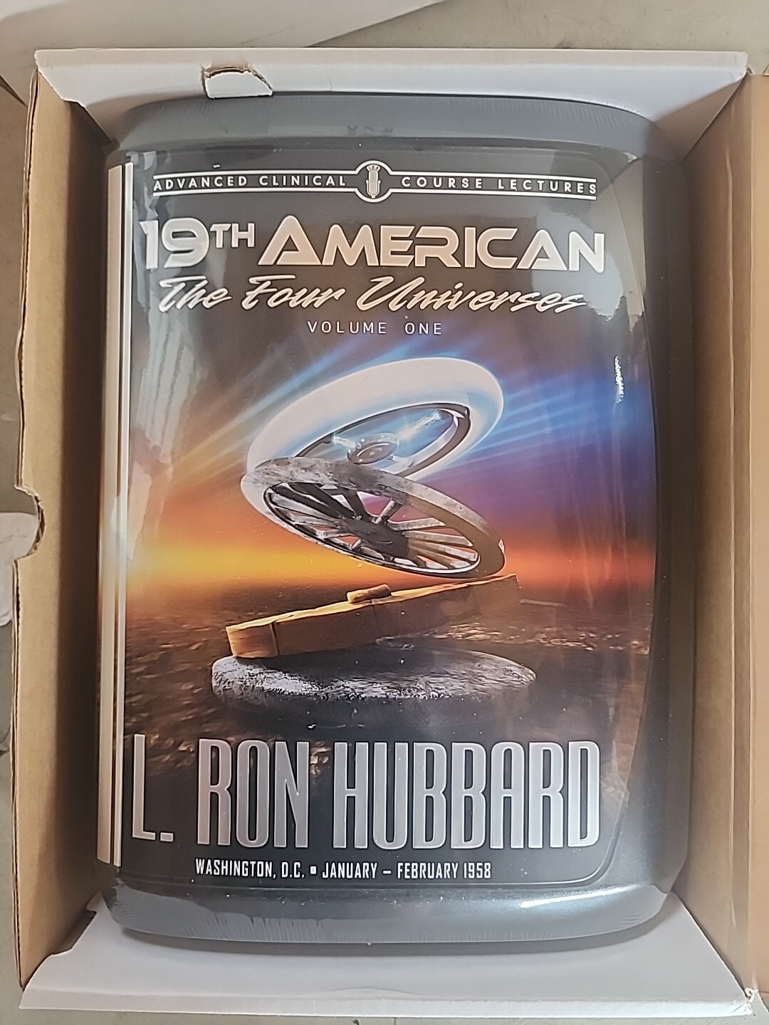 19th American The Four Universe L Ron Hubbard  Vol. One and two.  Quantity 65