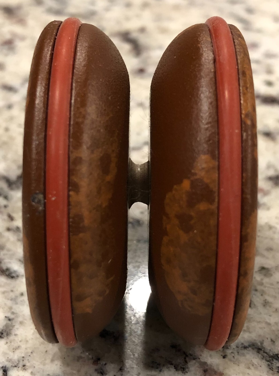 Presenting CAJUN SPINNER'S "AL E. GAITUH" YEAUX-YEAUX - Rusty Flat Brown