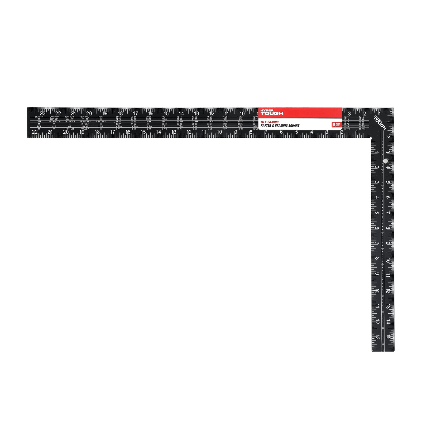 Rafter Framing Square 16 X 24 Inch Aluminum Alloy Layout Measuring Tool