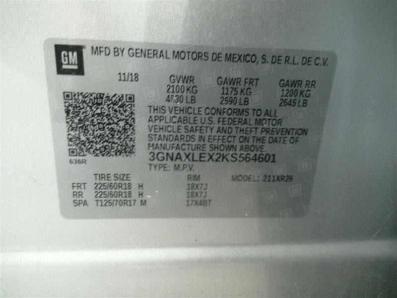 Driver Left Front Spindle/Knuckle Fits 18-24 EQUINOX 104676890