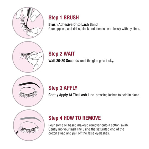 i-Envy by KISS Super Strong Hold Eyelash 0.18 Fl Oz (Pack of 1), Clear