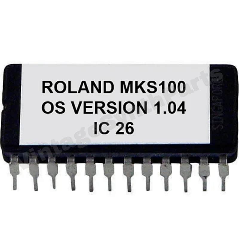 Roland MKS-100 Latest OS v. 1.04 Firmware Upgrade Update eprom MKS100 Sampler Ic