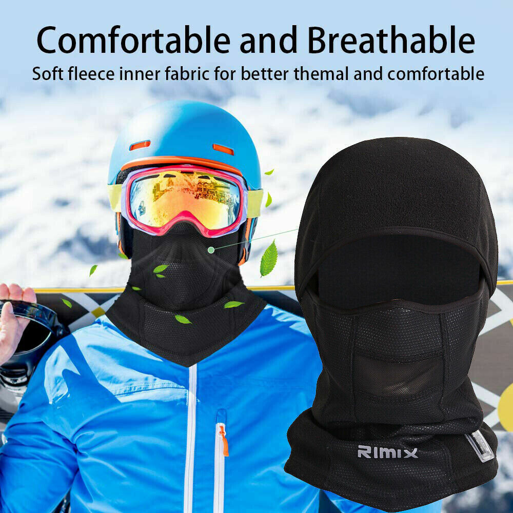 Balaclava Ski Mask Winter Windproof Fleece Thermal Face Mask Cover for Men Women