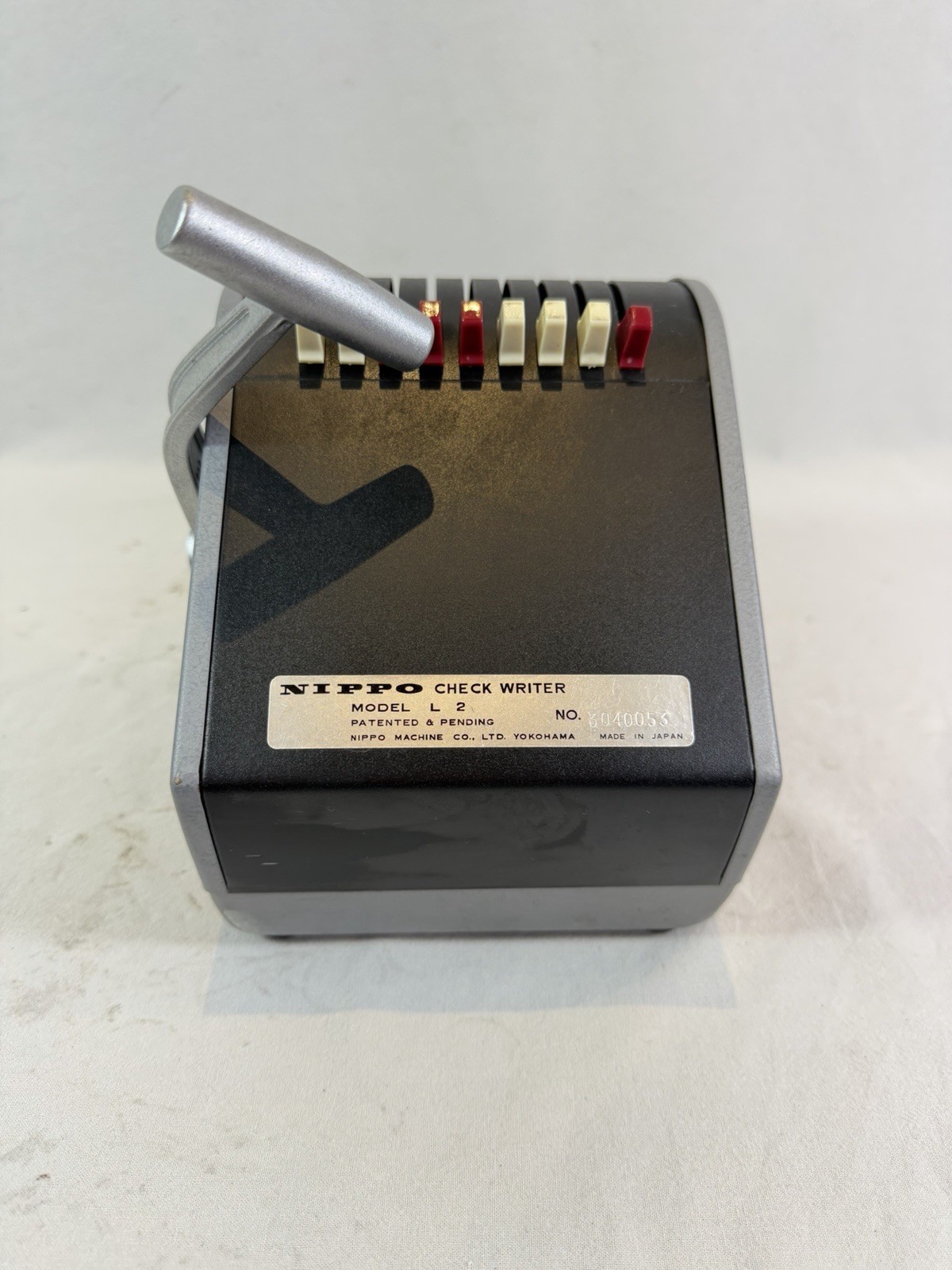 Vintage Check Protector NIPPO Model L 2 - Made In Japan