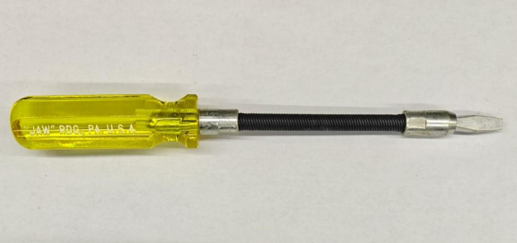 Jawco - Jaw 5/32" Flat Slotted Flexible Screwdriver with Flex Shaft USA