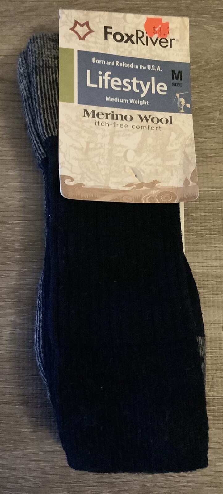 Fox River Bilbao Navy Medium 6-8.5