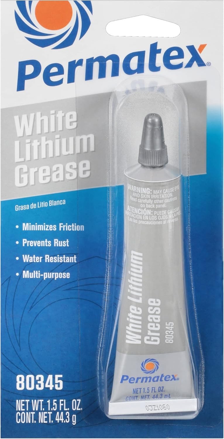 80345 White Lithium Grease, 1.5 oz.