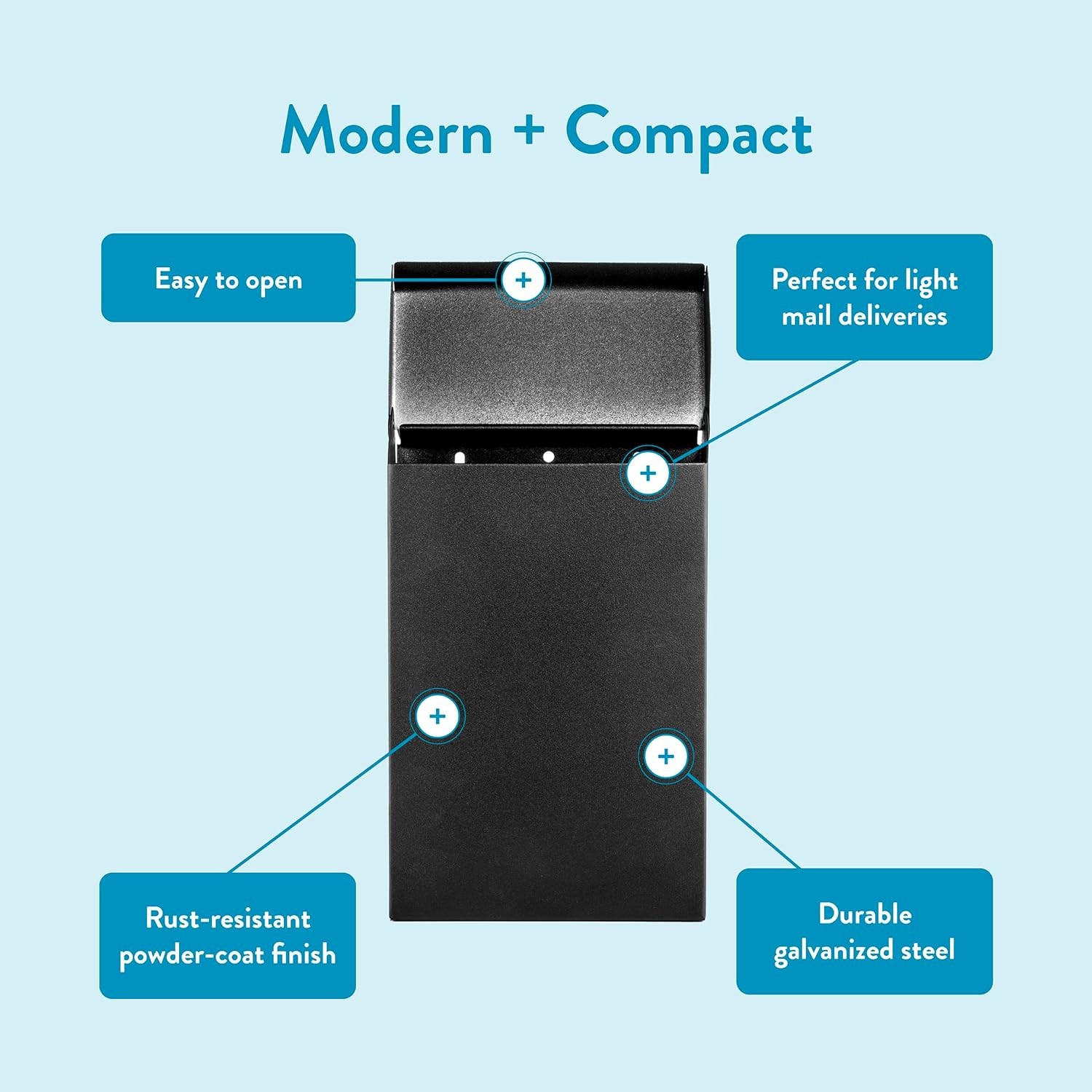 Architectural Mailboxes Modern Heritage™ Vertical Wall-Mounted Mailbox for Out