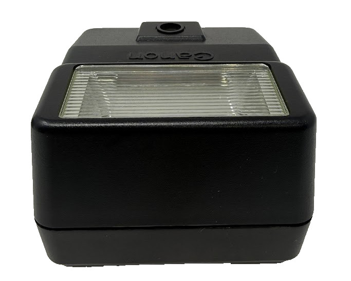 Vintage Canon Speedlite 155A Shoe Mount External Camera Flash
