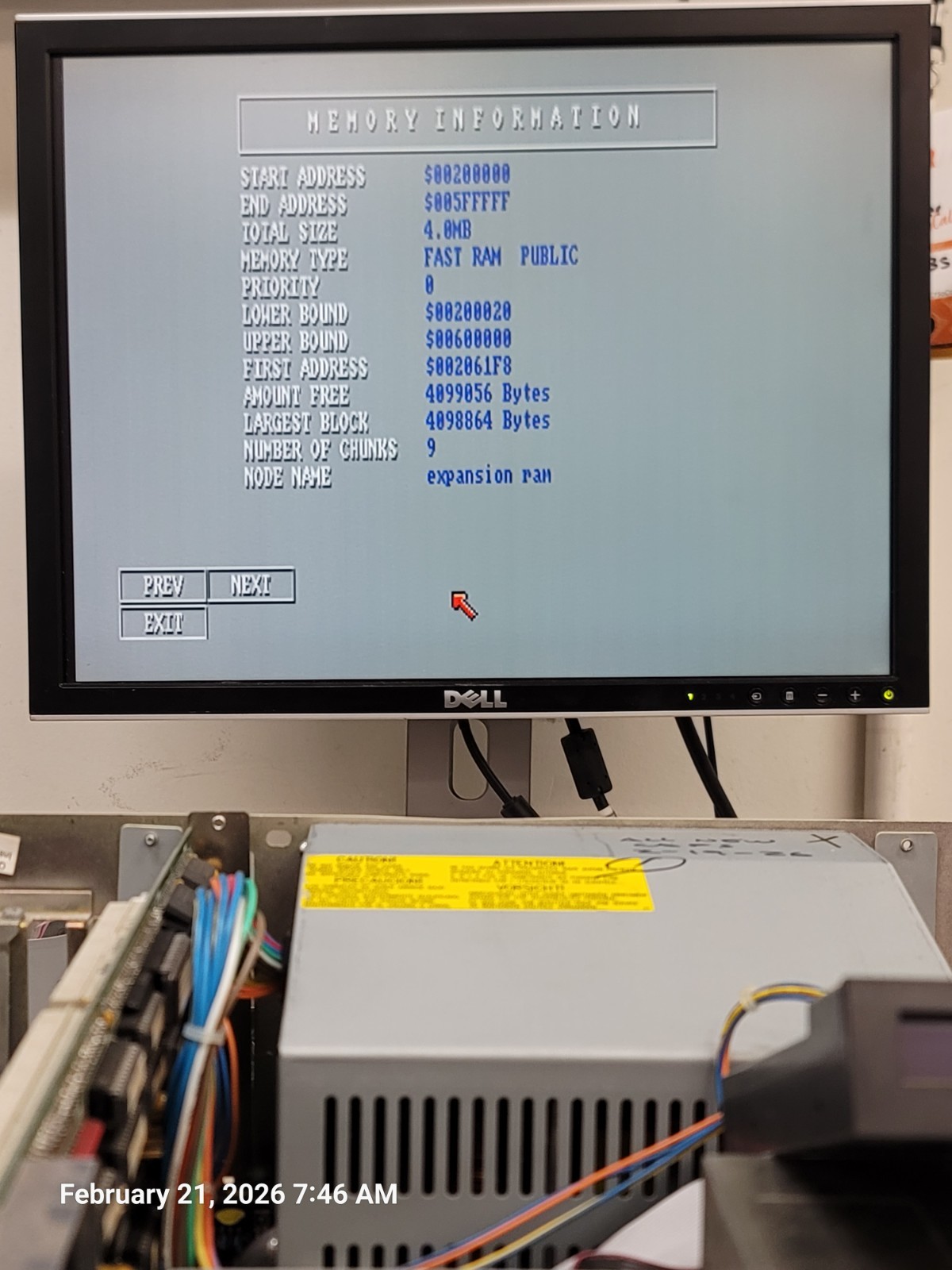 Commodore Amiga A2630 The Edge Accelerator 68030 25MHz & 4MB for A2000 computer