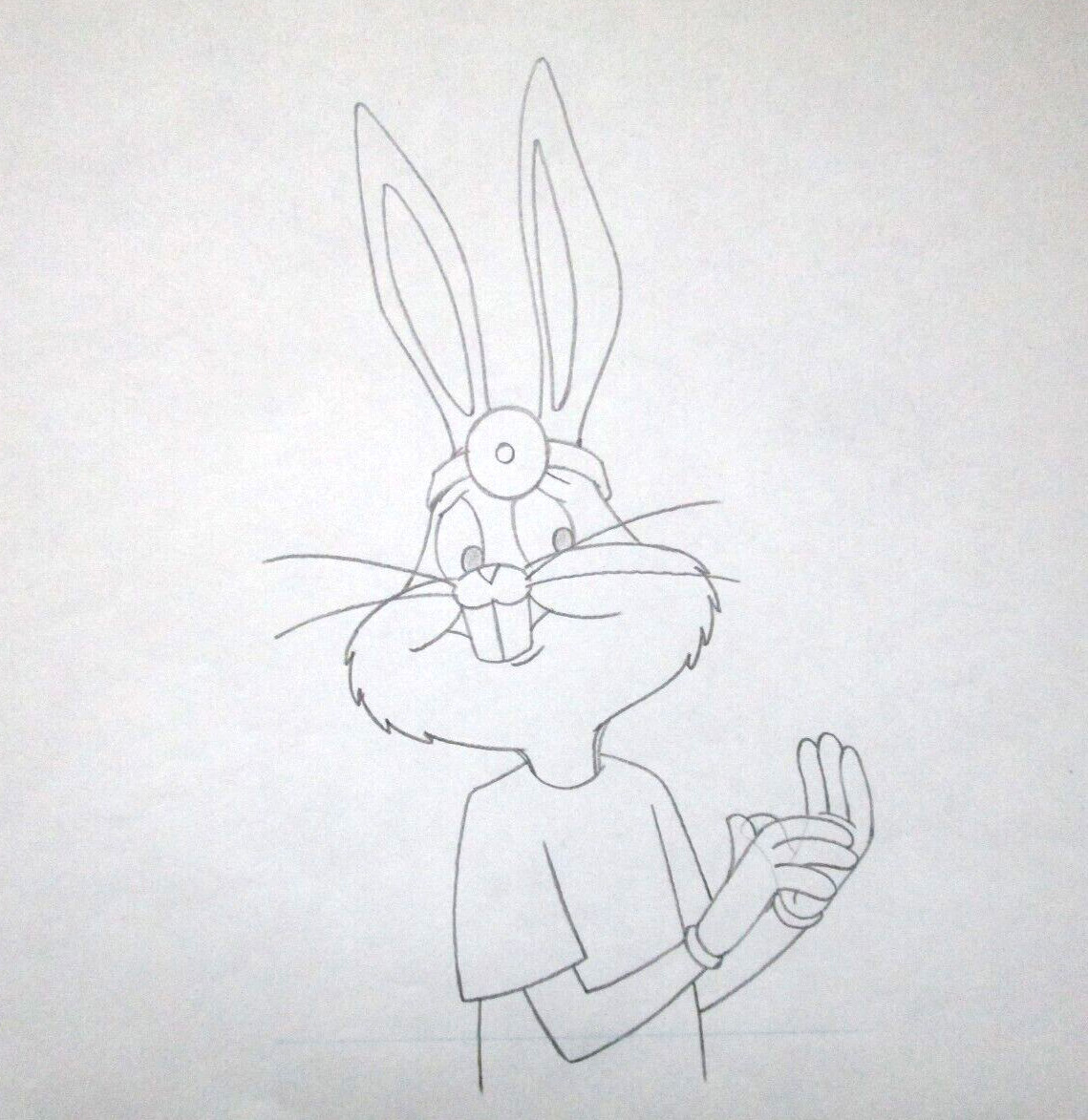 BUGS BUNNY as DOCTOR VET DENTIST Warner Brothers Original PRODUCTION cel DRAWING