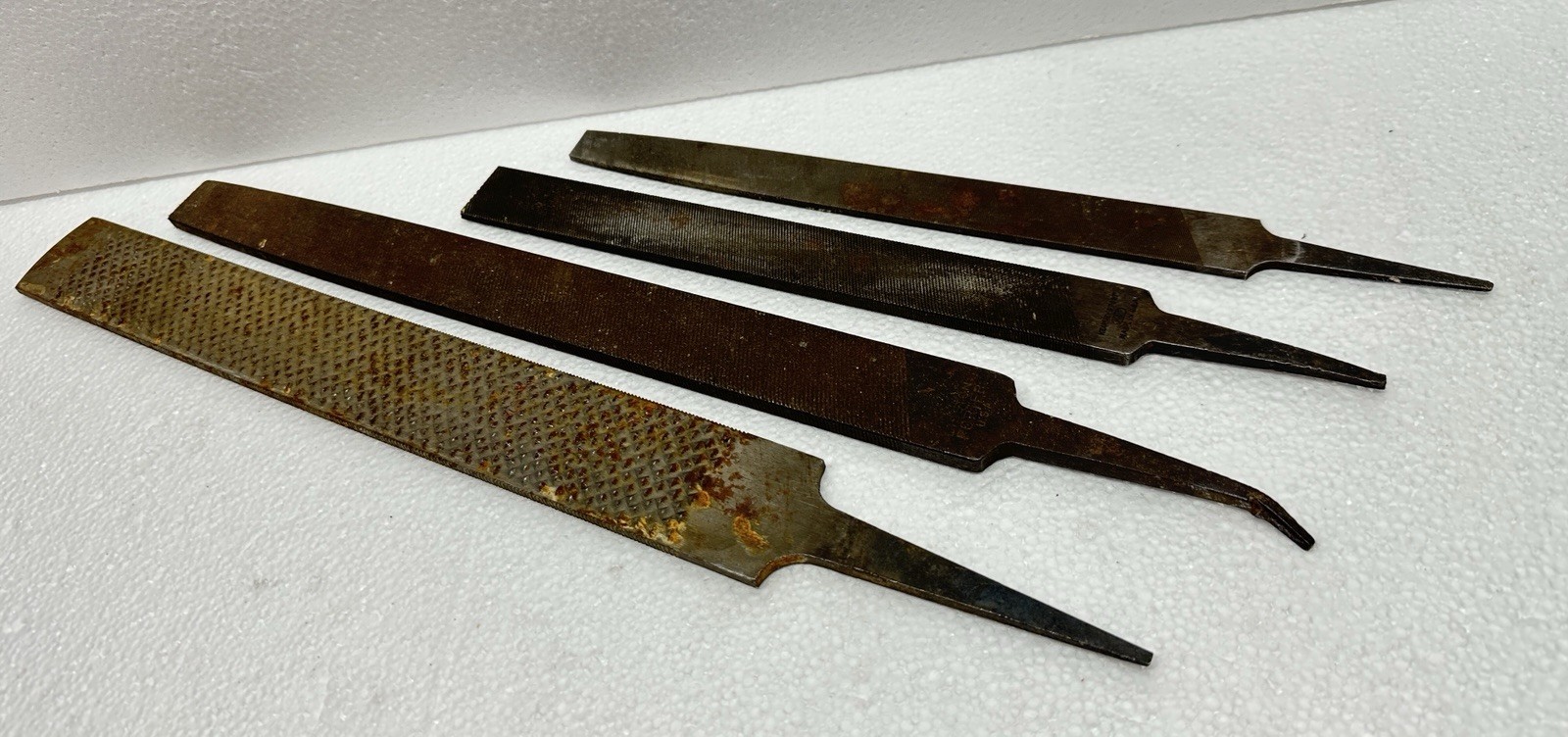 Lot 4 Vintage Rasps Files Diamond HR14 Nicholson K&F USA Woodworking