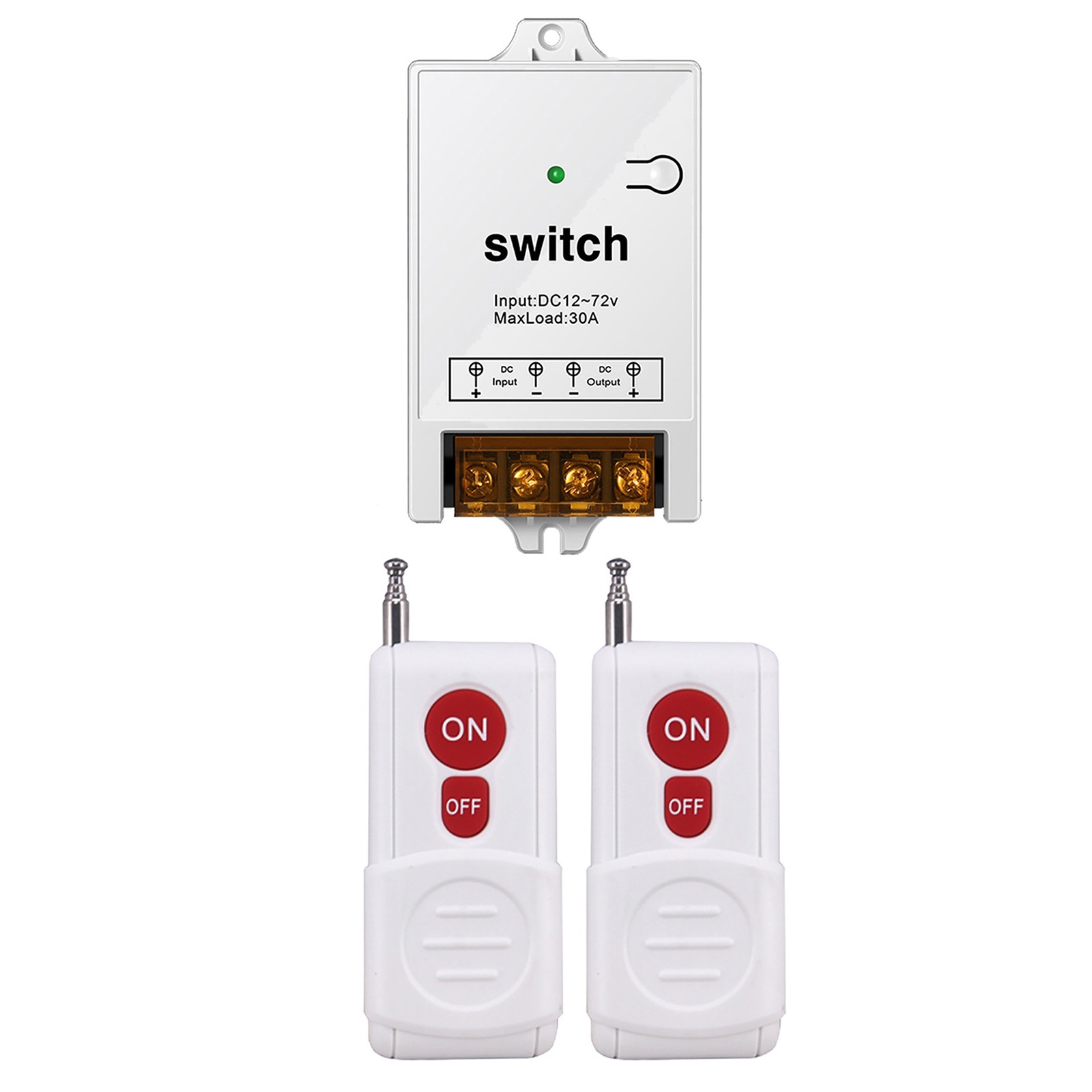 NEW 433MHz Remote Control Relay Wireless Remote Switch For Insecticide Machines