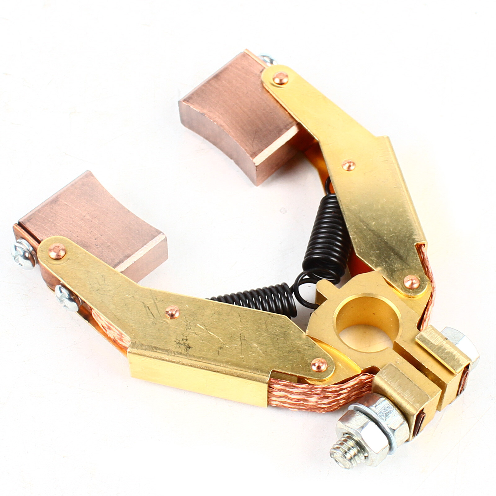 Copper Motor Carbon Brush Herringbone Holder V-shape For Slip Ring 12.5*32mm USA
