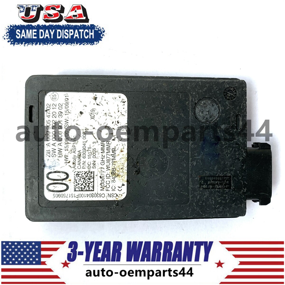 OEM Radar Sensor Control Unit A0009054702 For Mercedes-Benz W222 W213