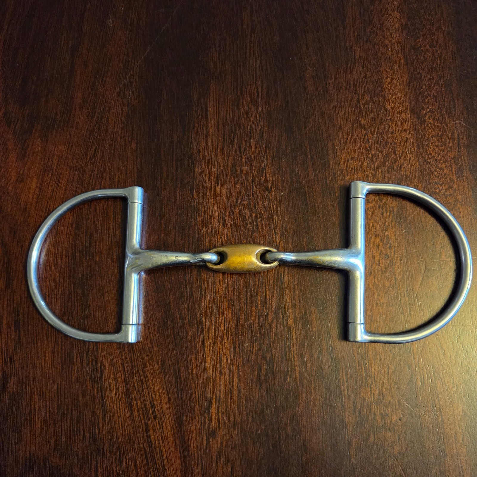 5" JP Korsteel Copper Link Hunter Dee Ring - used, good condition