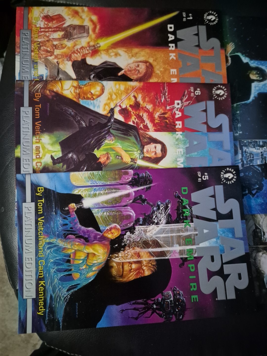Star Wars Dark Empire I #1-6 PLATINUM Dave Dorman limited worldwide.