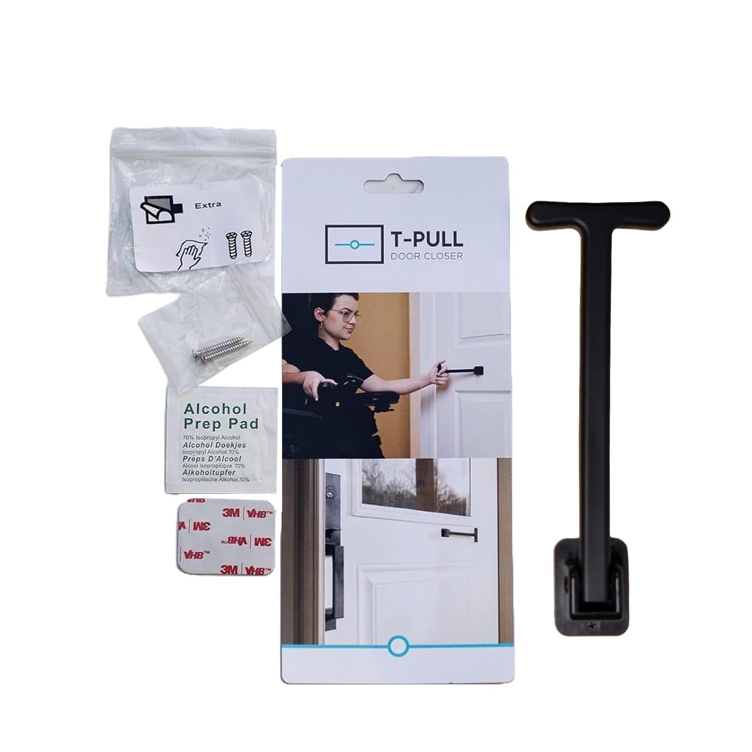 Manual Door Closer for Wheelchair Users - Canadian Made Accessibility Aid - S...