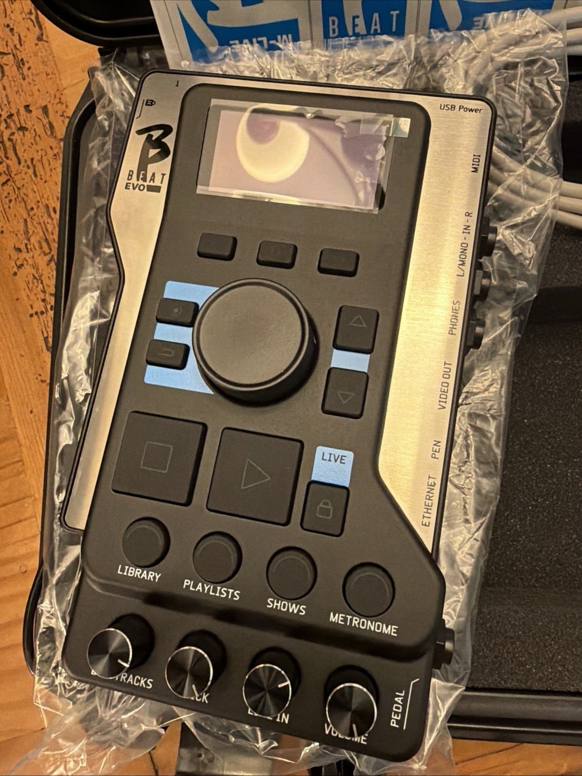 M-Live B.Beat Evo-HB 256GB Backing Track Player with Hard Case
