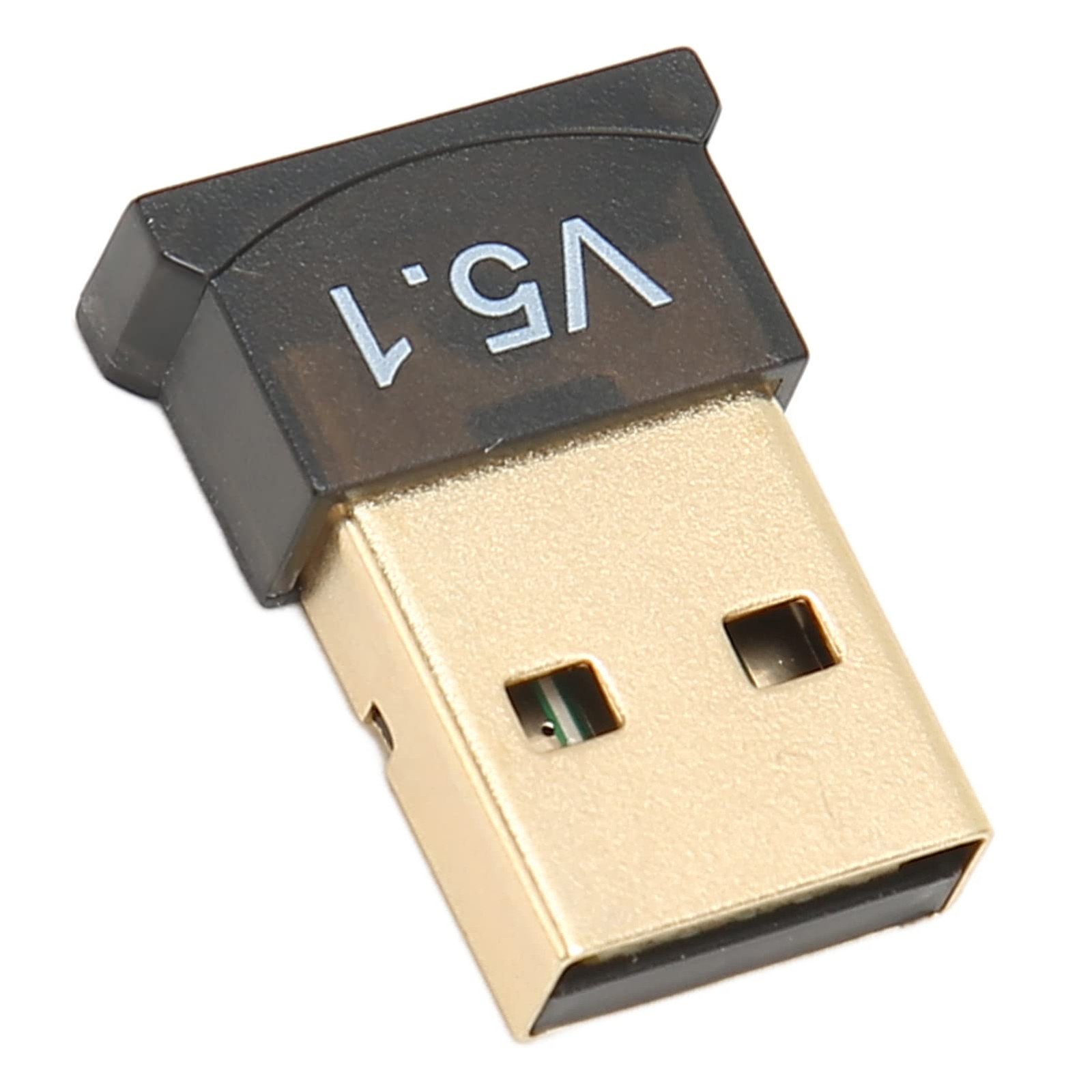 USB Bluetooth Adapter, Driver Long Range Bluetooth 5.1 Dongle Receiver for PC...