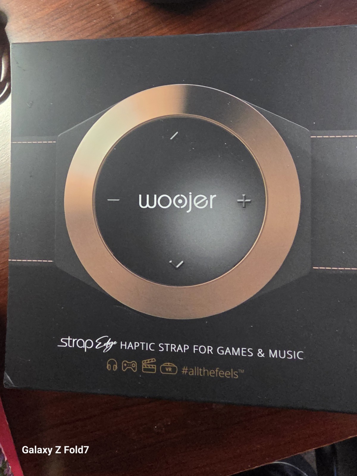 Woojer Strap Edge 2020 Haptic Wearable Games & Music New Open Box Cables Manual