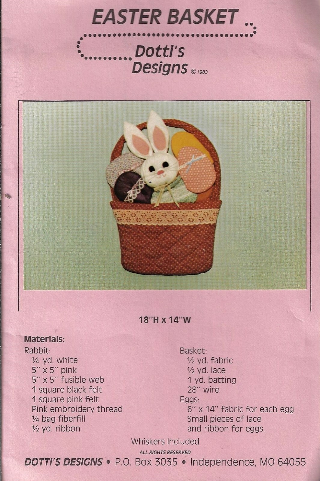 Dotti's Designs - Easter Basket [Pattern]