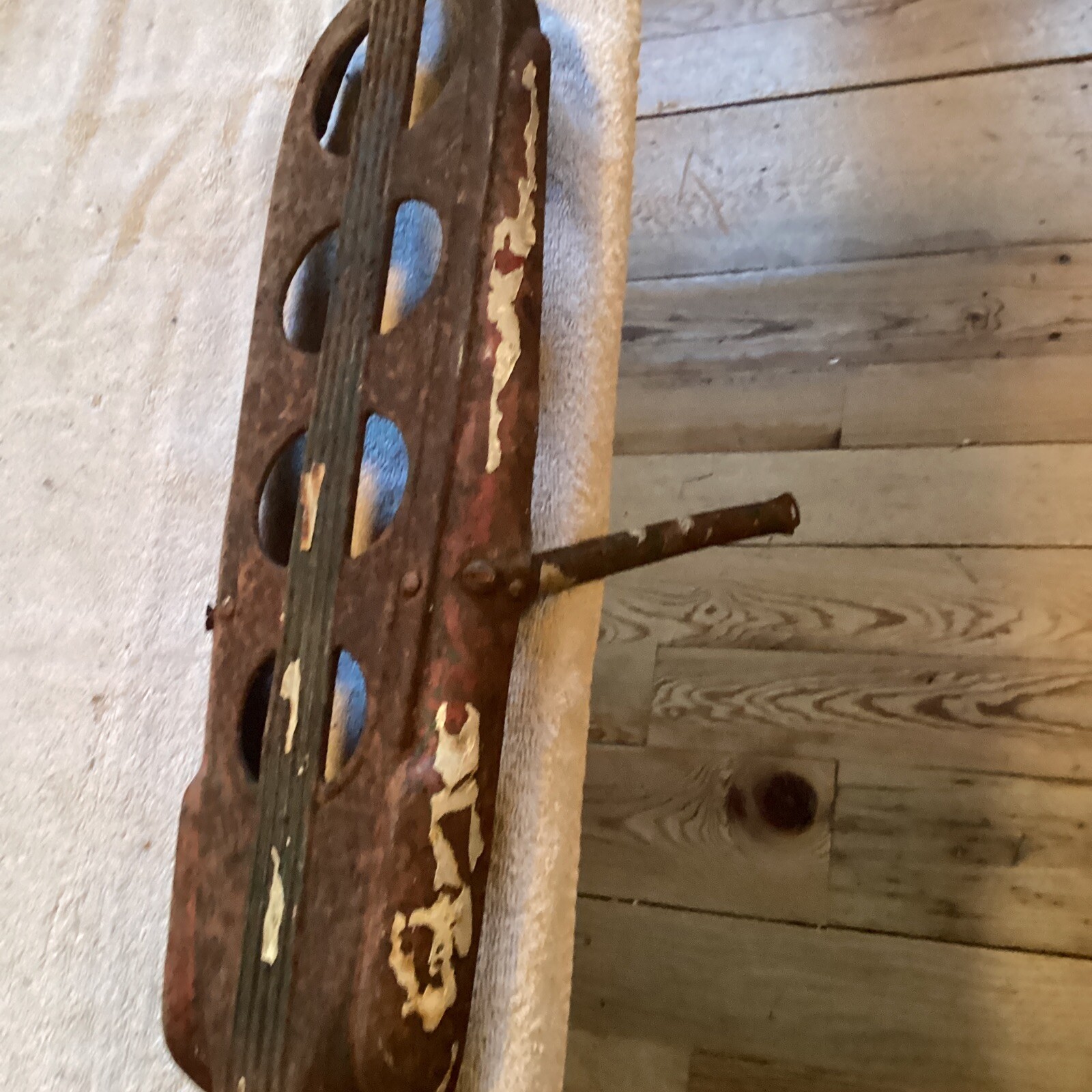 VINTAGE BICYCLE REAR CARRIER RACK 8 HOLE
