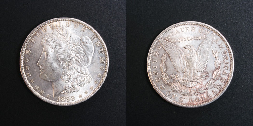 1898 MORGAN SILVER DOLLAR
