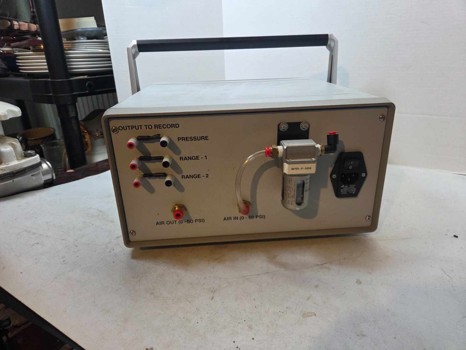 Laboratory Flow controller flow rate meter system