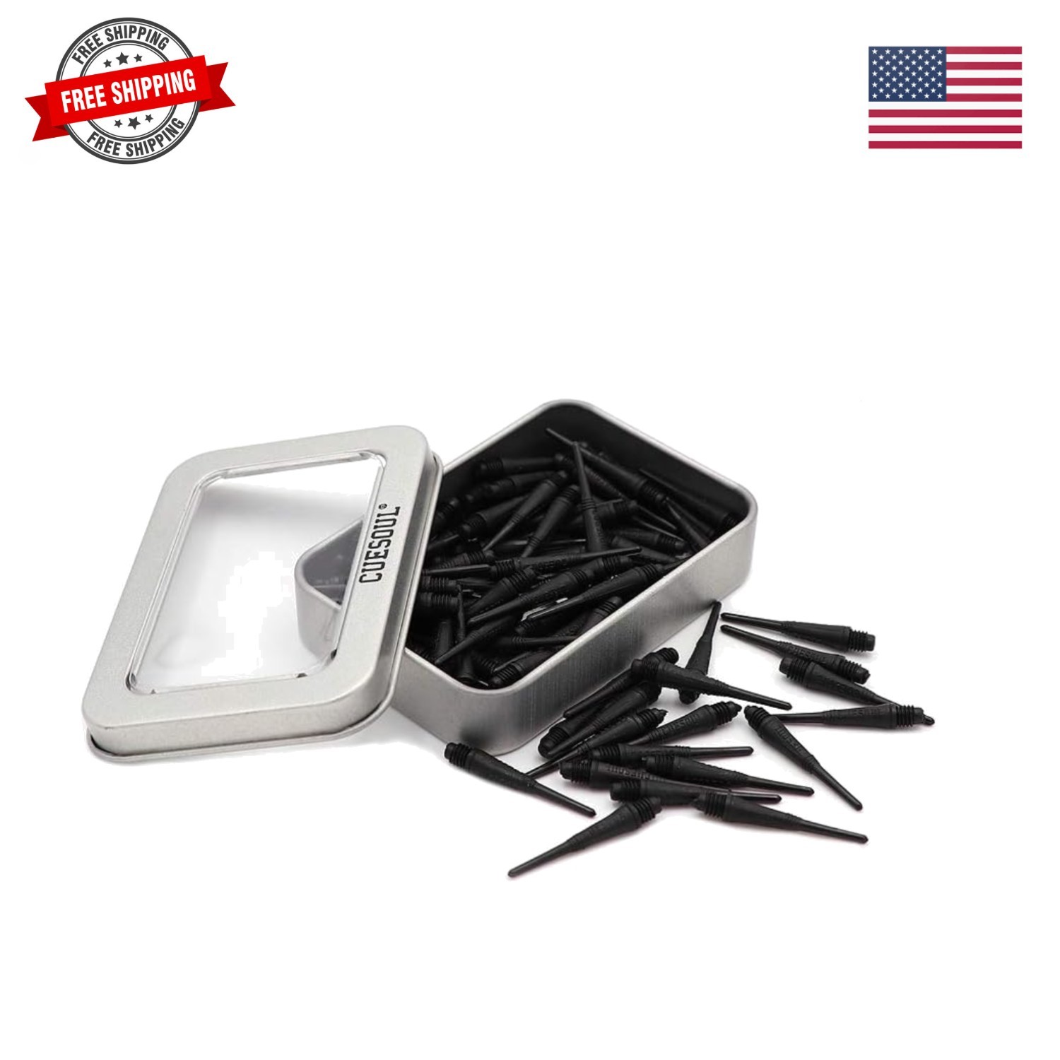 100 Pieces Soft Tip Points for Soft Tip Darts