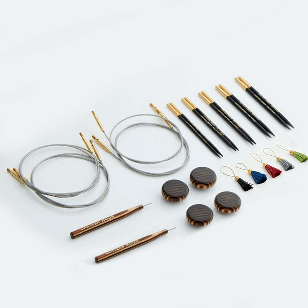 Lantern Moon Legacy Interchangeable Knitting Needle Set 5"