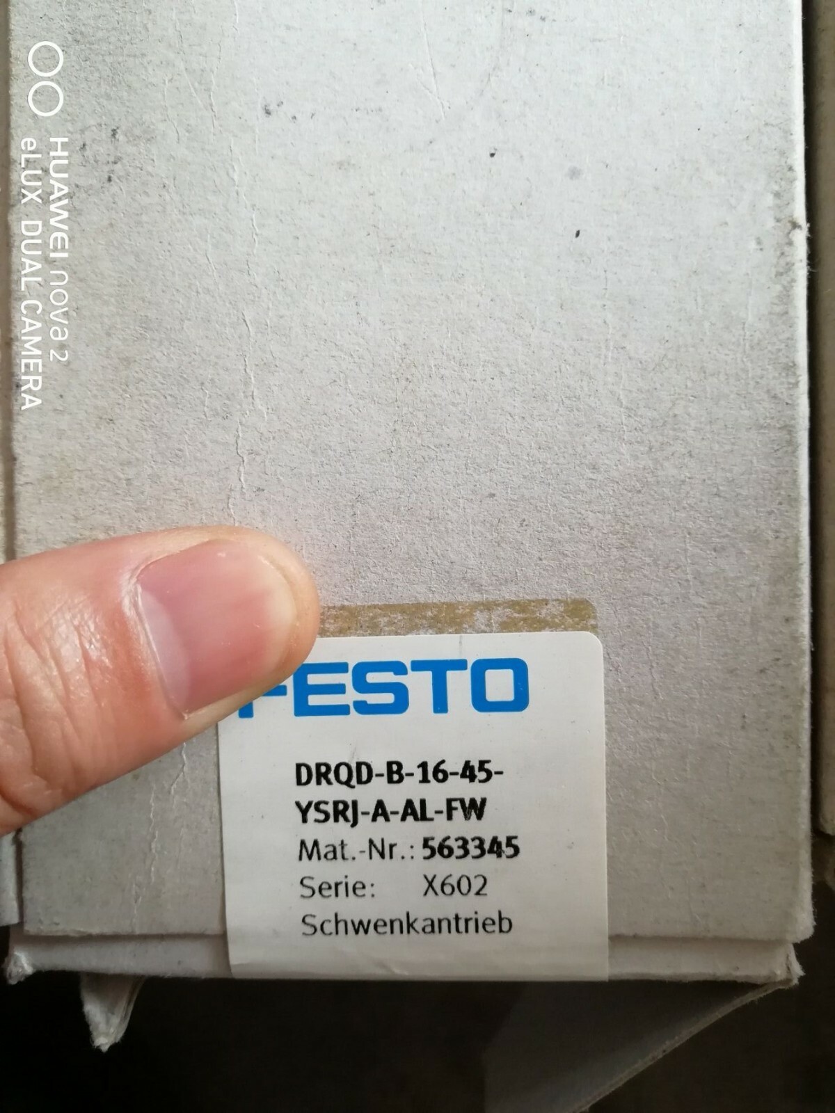 1PC FESTO DRQD-B-16-180-YSRJ-A-A-AL-FW 563337 cylinder New Expedited Shipping