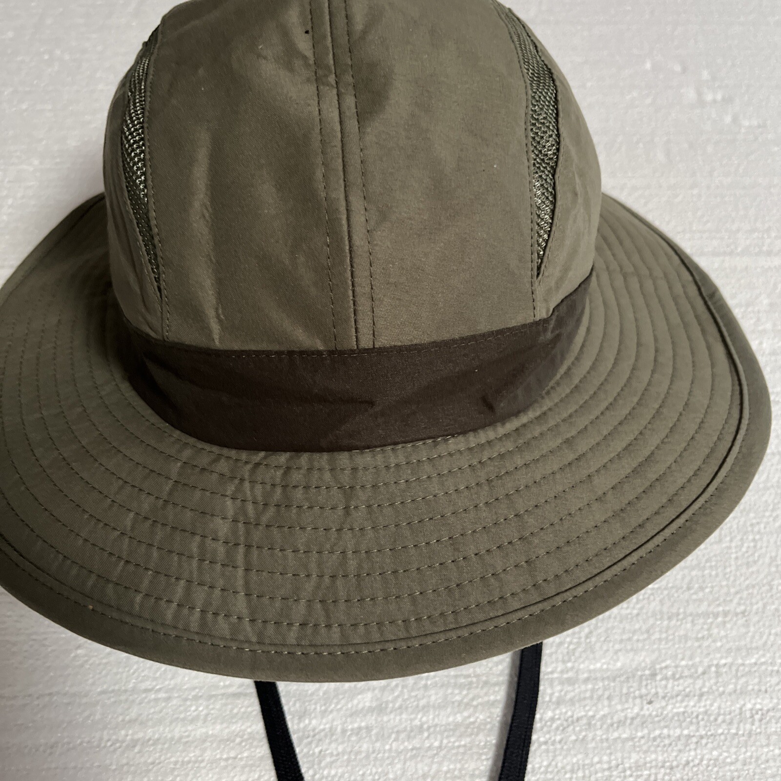 FA OSFM  Free Authority Paddler HAT Floppy Olive Green Neck Flap