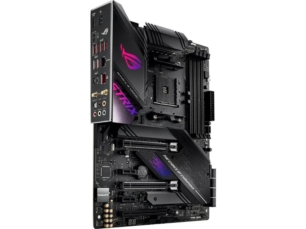 ASUS ROG STRIX X570-E GAMING motherboard AM4 DDR4 128G HDMI+DP ATX Tested ok