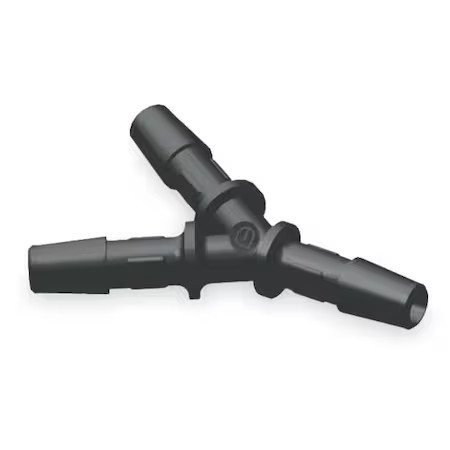 Eldon James Y0-6Bn Wye,  Nylon,  Barbed3/8In, Pk10