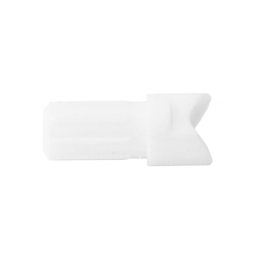 Black Eagle Half-Moon Nock - White - 12 Pack