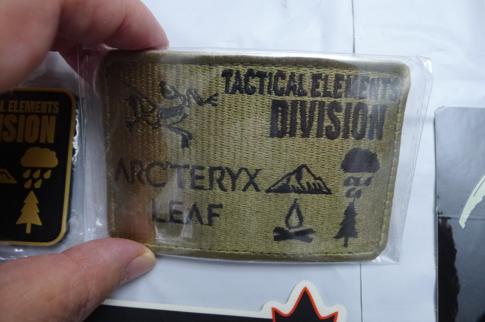 Arc'teryx LEAF extremely Rare Patches and stickers